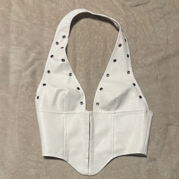 Princess Polly White Palladia Jordy Corset - Picture 2 of 8